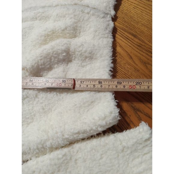 Young Broke & Fabulous WOMEN YBF Sweater Jacket Medium Long Sleeves NEW White - Picture 6 of 11